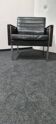 Vintage black leather armchair by Stoll Geroflex