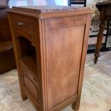 1930s beech bedside