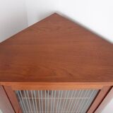 Danish teak corner cabinet - Midtjydsk Mobelfabrik