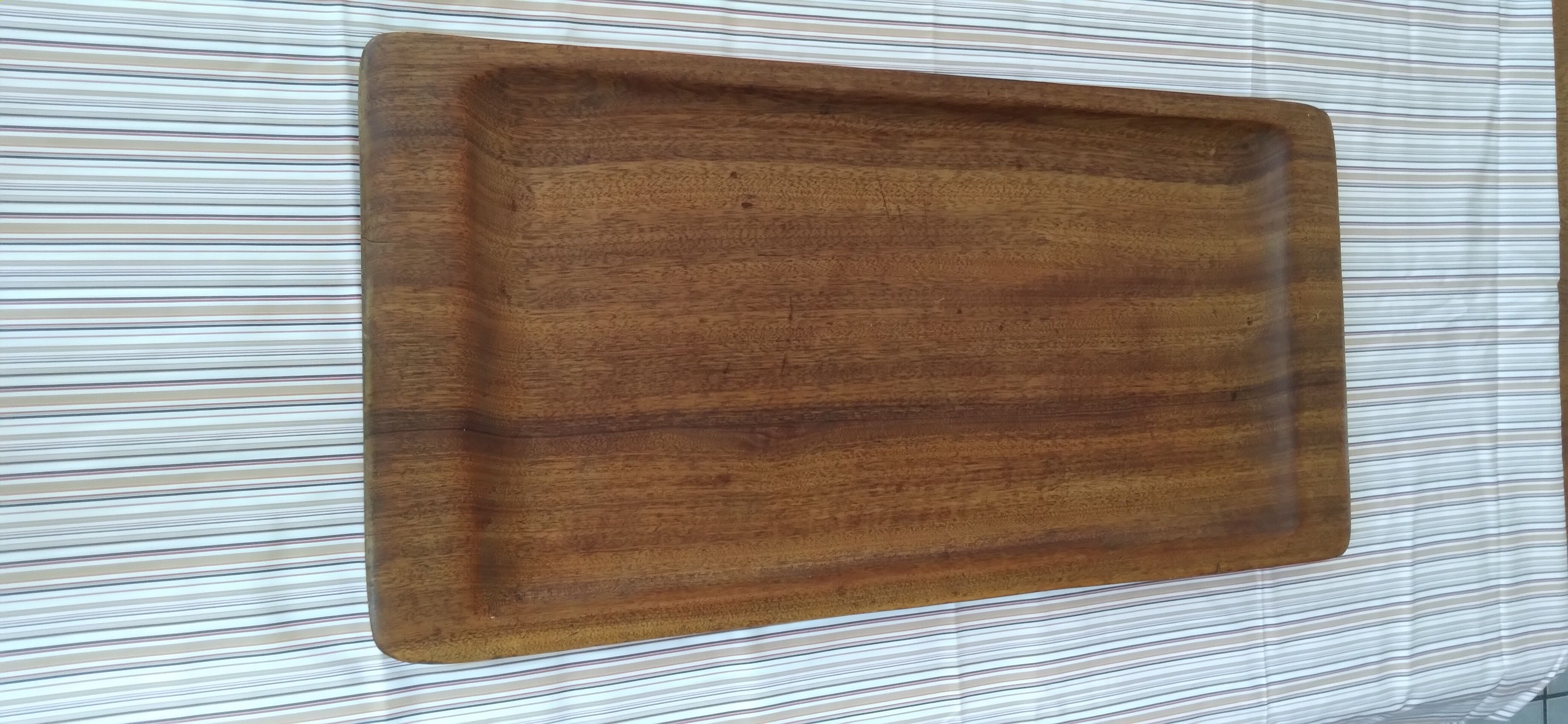 Scandinavian teak tray 1960