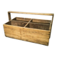 Wooden toolbox