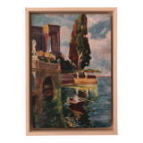 The boat ride, 1934. Oil on canvas.