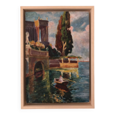 The boat ride, 1934. Oil on canvas.