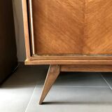 Wardrobe sewing door