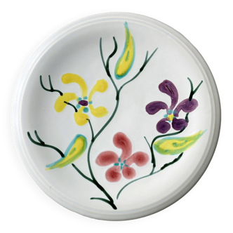 Hand painted pie dish.