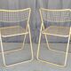 Pair of vintage folding chairs by Niels Gammelgaard
