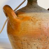 Vintage handcrafted pottery lamp