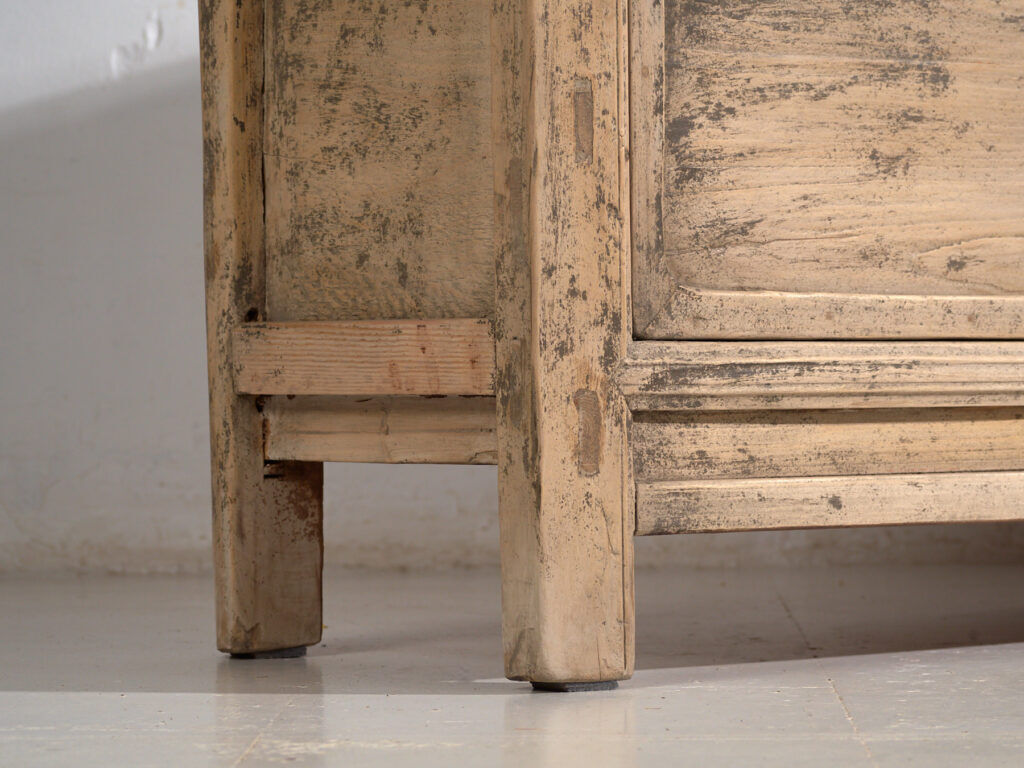 Antique pine wood sideboard – China, circa 1950