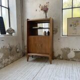 1960s oak storage unit