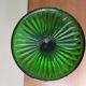 Large glass vase from the 60s, green.