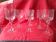 6 crystal stemmed glasses