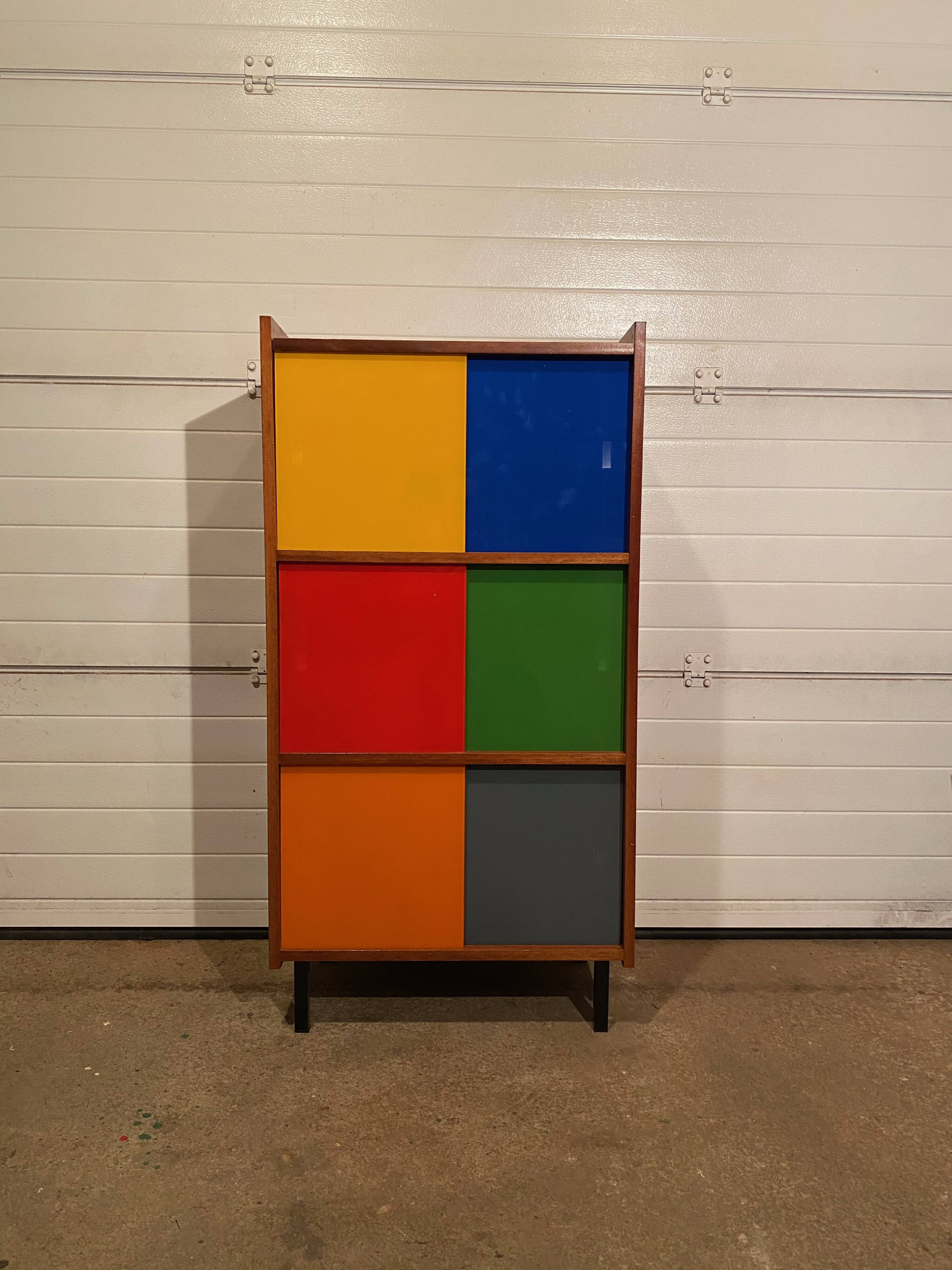 Bibliothèque en bois, 1960