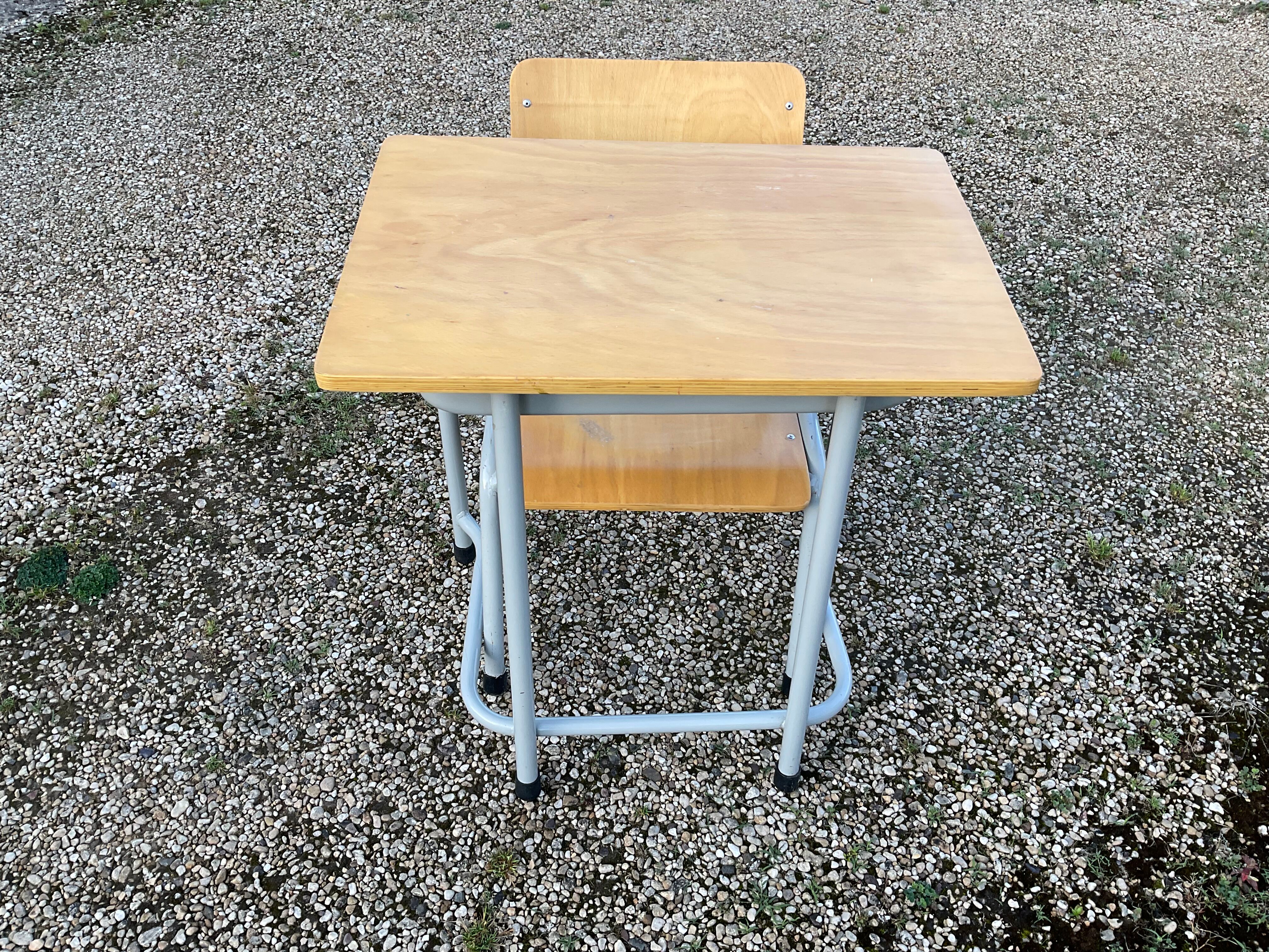 School desk.
