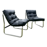 Pair of Pixi armchairs by Gillis Lundgren for IKEA