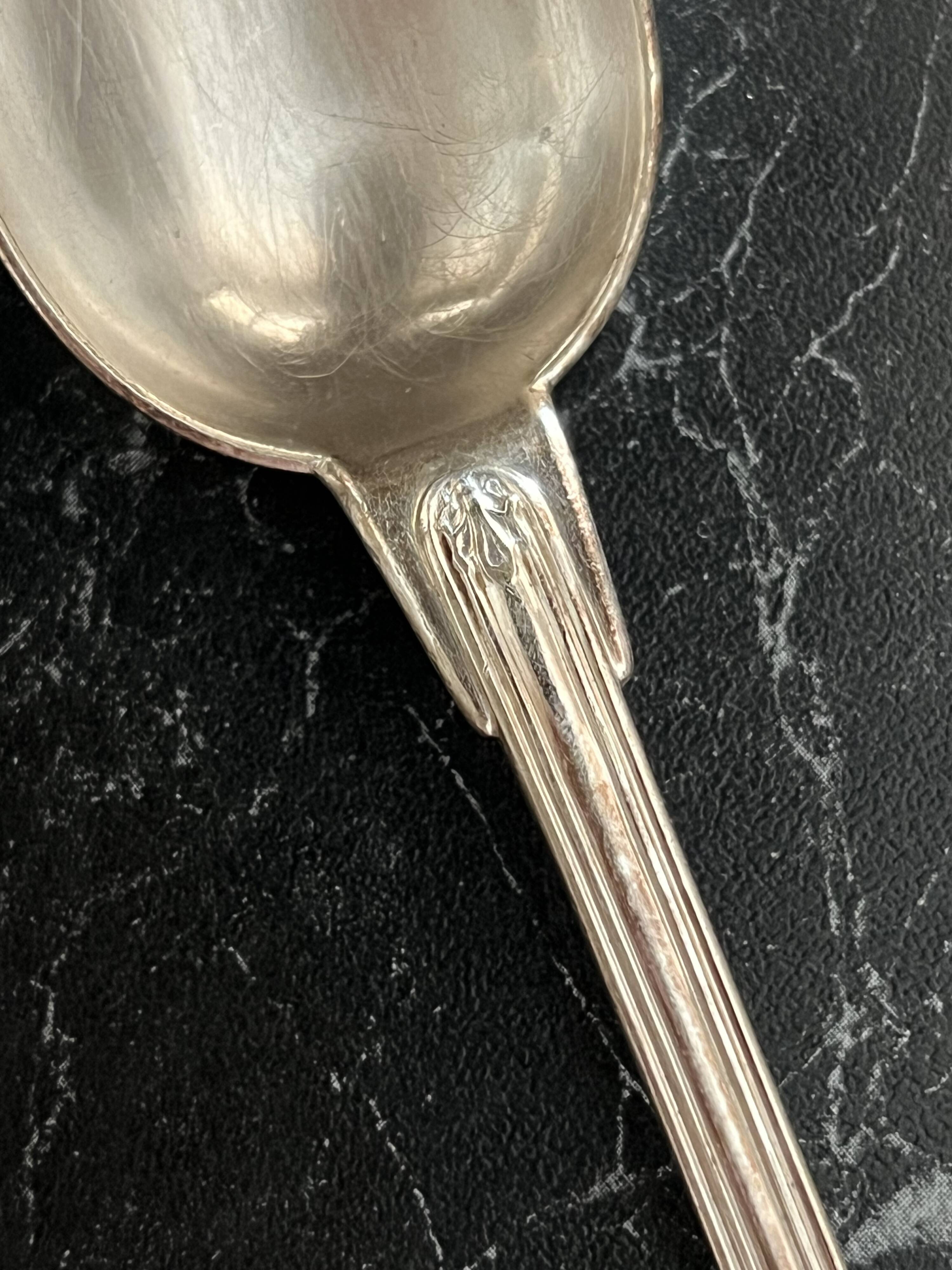 Set of 6 Christofle silver plated soup spoons - Vendôme Coquillage