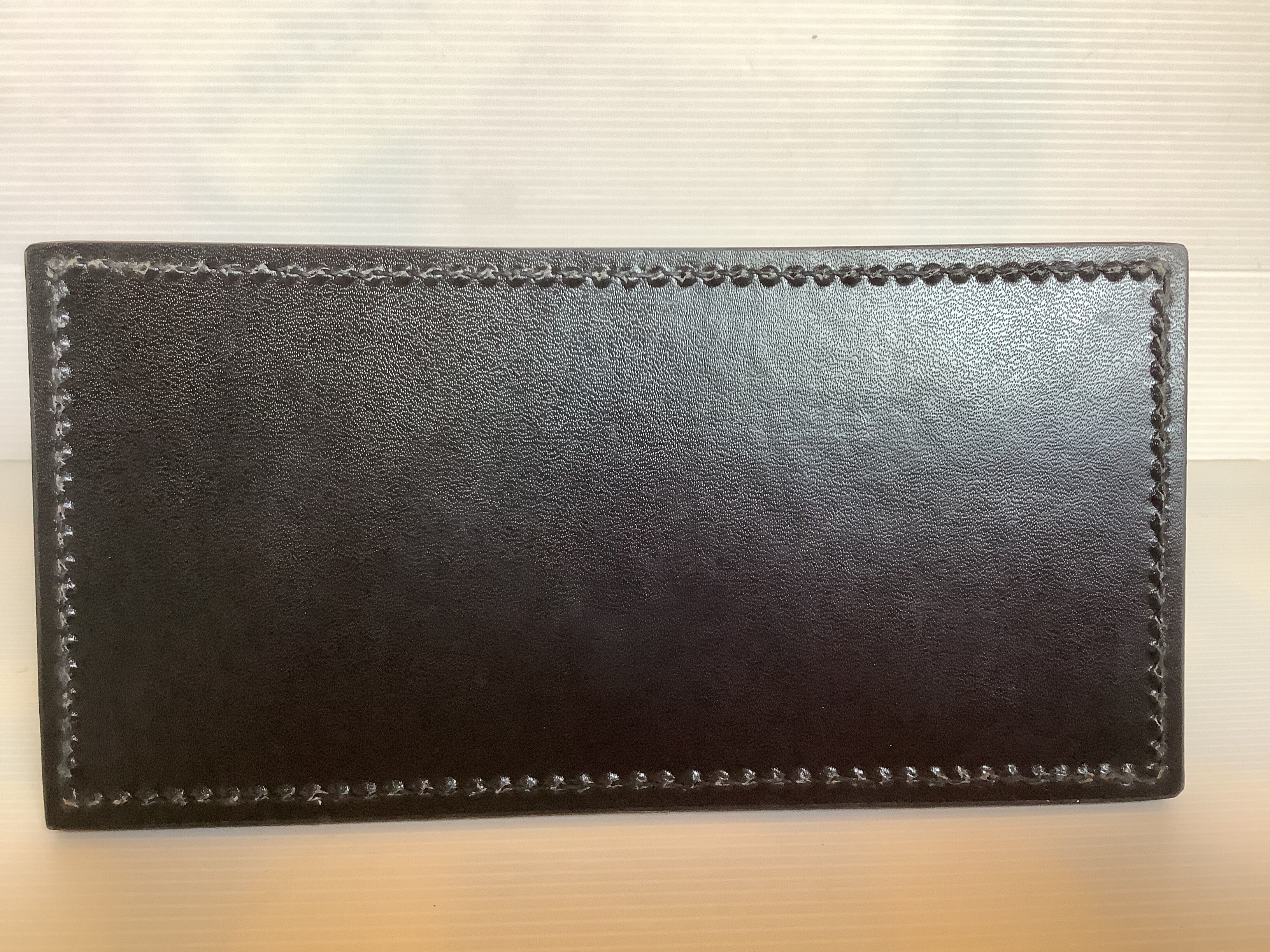 Mail rack brass garnet leather ILG Belgium