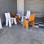 Set de 6 chaises au design danois Kibisi
