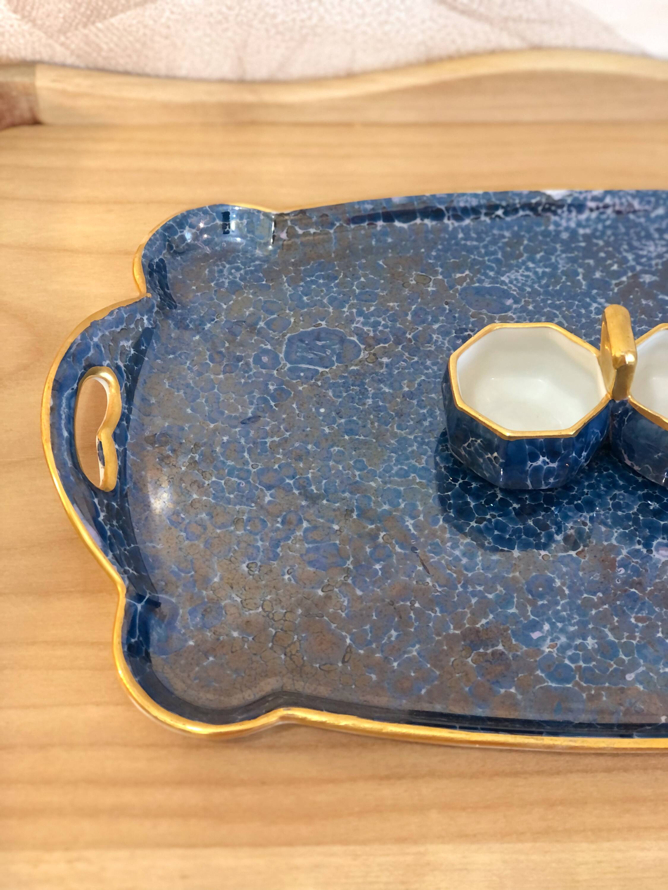 Plat de service vintage