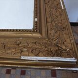 Old large Louis Philippe mirror 101x74cm