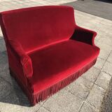 Napoleon III era toad sofa