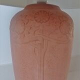Large terracotta lamp