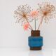 Vintage Rimini Blue Ceramic Vase by Aldo Londi for Bitossi, Italy, 1960s