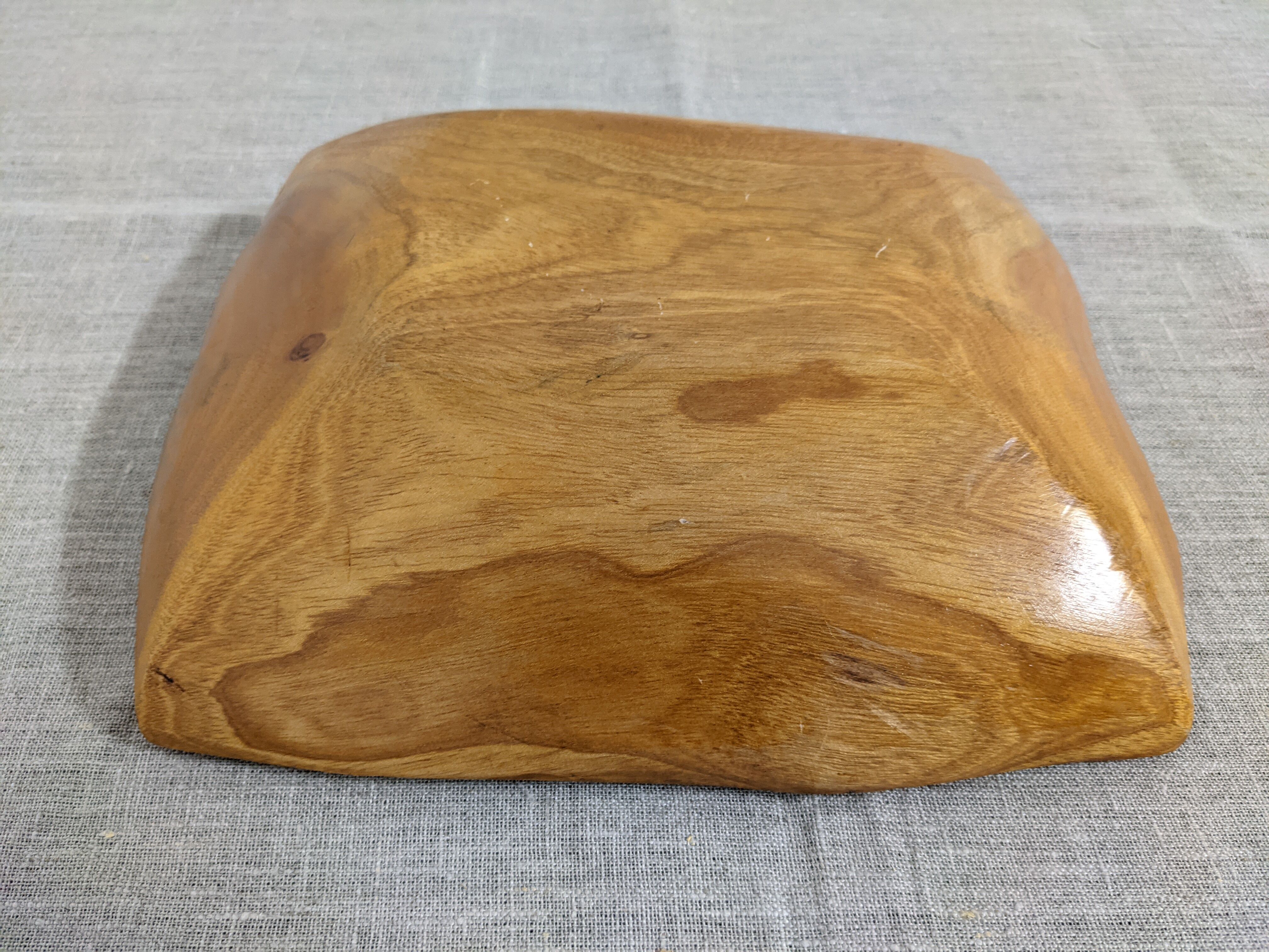 Teak ramekin cup from the 70s