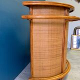 Vintage rattan bar