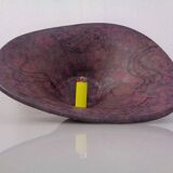 Large Purple & Black 704 Ruscha Art Ceramic Bowl, Germany, 1960s