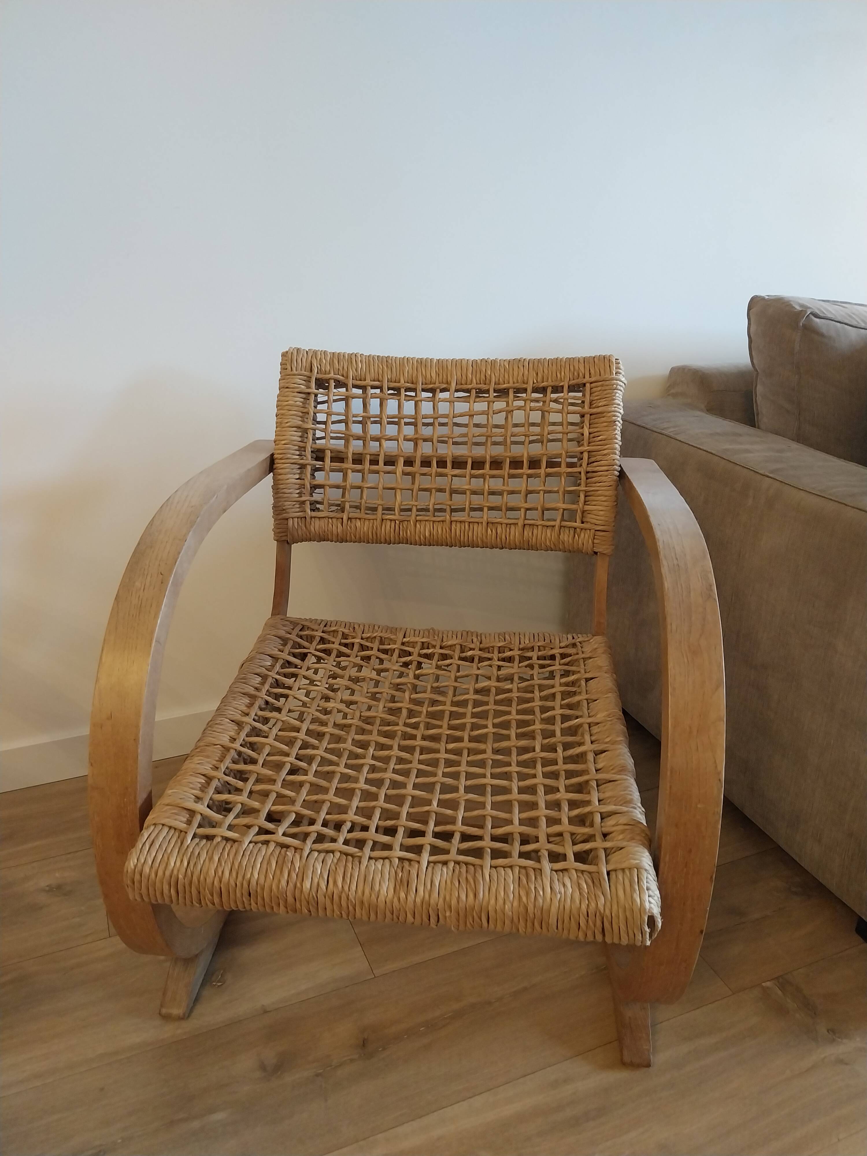 Fauteuil en corde Bas Van Pelt