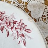 Set of 14 deep flat and dessert plates with defect FT Jasmins Badonviller