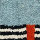 Handmade pure wool Berber rug size 2/3 m