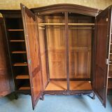 Large 4-door wardrobe