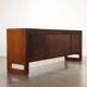 Vintage buffet Palazzi dell'Arte Cantù in walnut veneer, Italy, 1940s.