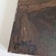 Antique 19th century oil on canvas painting signed Jean Dufau