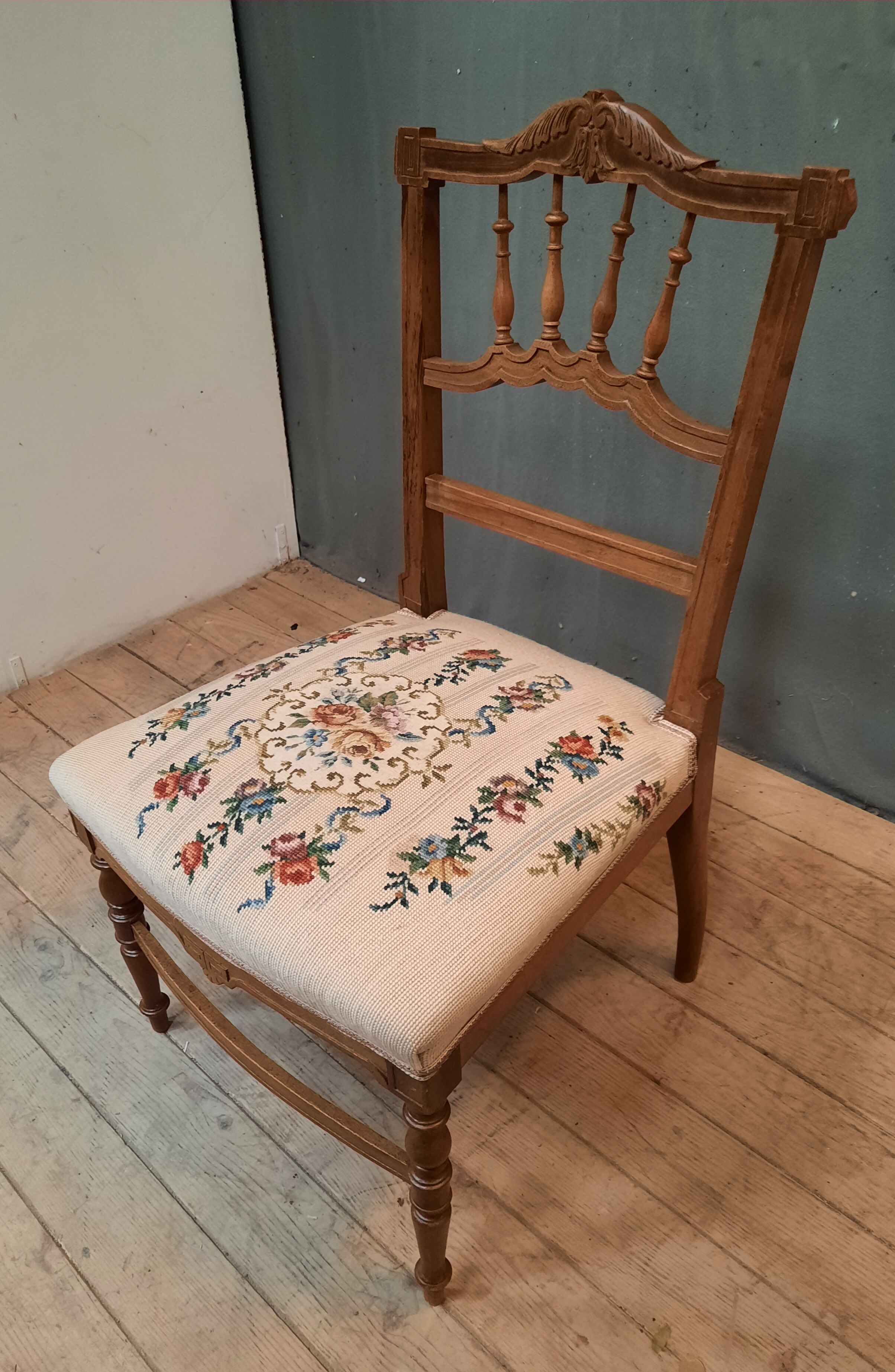 Upholstered low chair