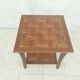 Vintage walnut side table