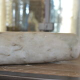 Candle holder in marble