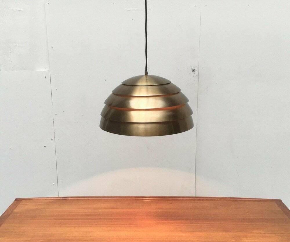 Mid-century dome pendant lamp by Hans-Agne Jakobsson for Hans-Agne Jakobsson Ab Markaryd, 1960s.
