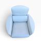 de Sede DS-235 Grey Leather Armchair
