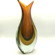 Big Flavio Poli Glass Vase for Seguso 1960s