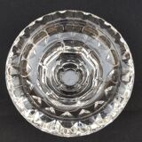 Ancien bougeoir en verre
