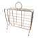 Vintage brass magazine rack – Wire design – 1950s/60s