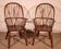 Paire De Fauteuils Windsor Anglais du 19° siècle