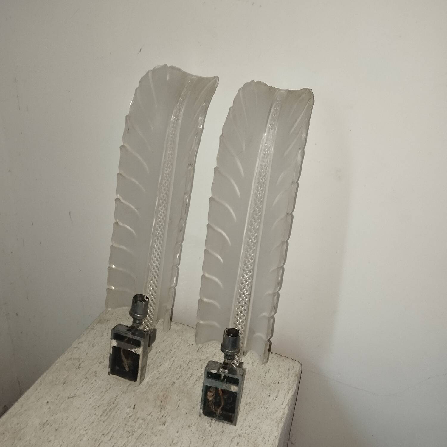 Pair of wall lights