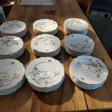 6 Art Nouveau flat plates