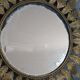 Mirror sun acanthus sheets vintage gold metal 50s