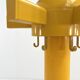 Yellow freestanding coat rack Model 4653 by Kartell, 1970