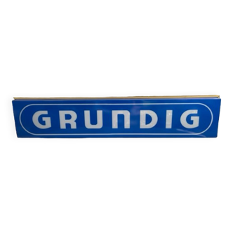 Enseigne lumineuse ancienne GRUNDIG