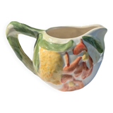 Pot à lait en barbotine motif citrons